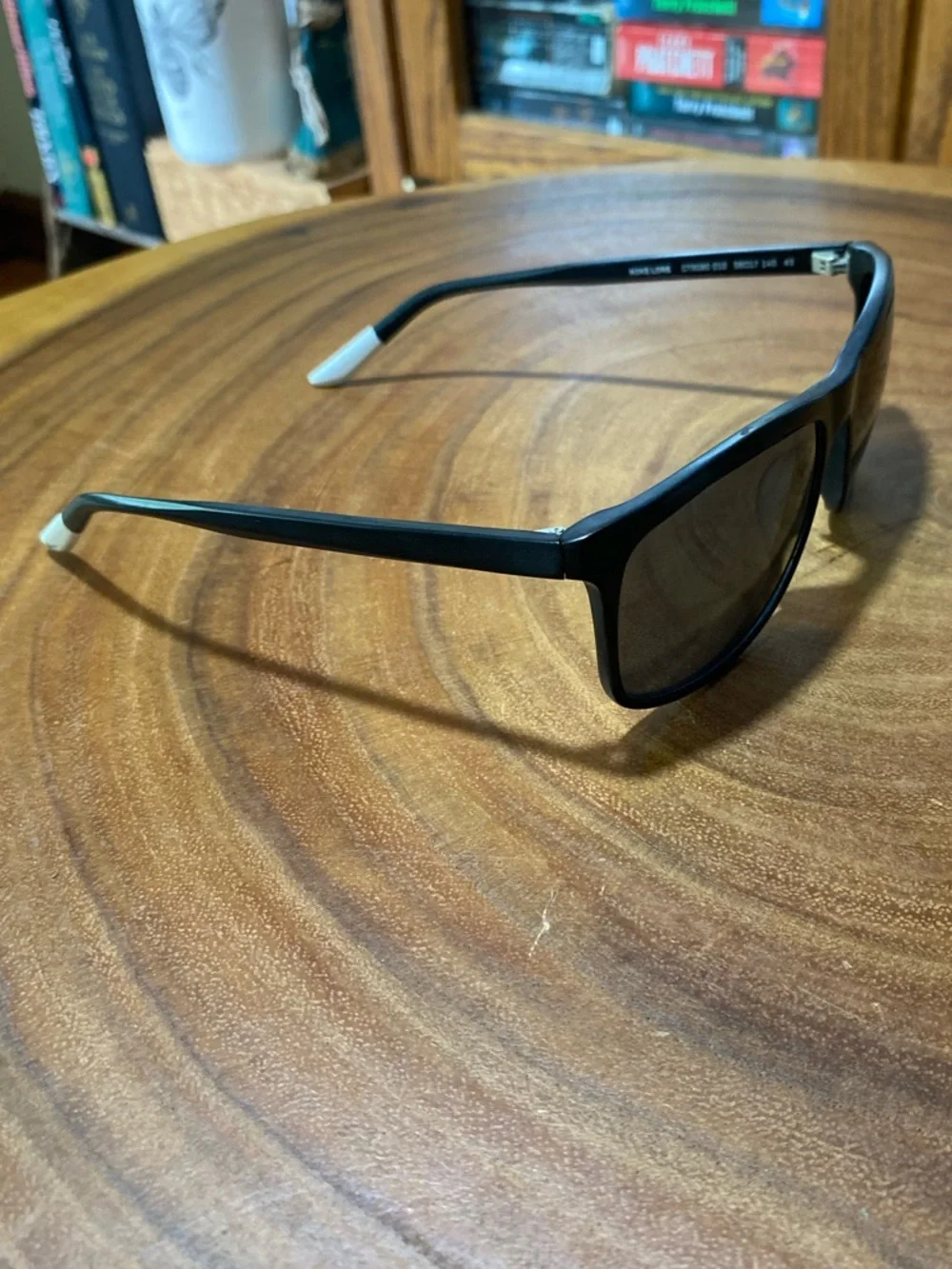 Nike Lore CT8080-010 Black Square Sport Sunglasses Matte Gray Lens Unisex
